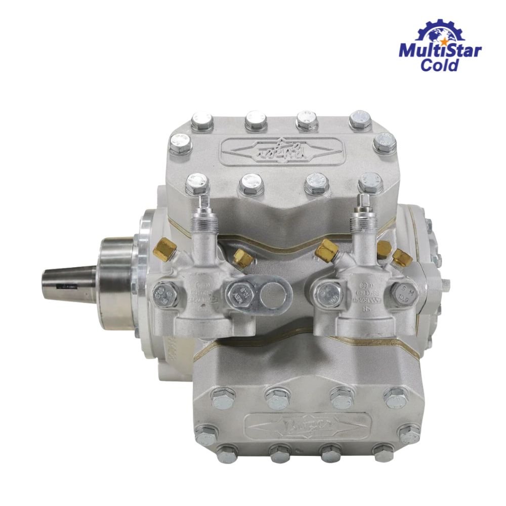 BITZER 4NFCY Bus AC Compressor – 4-Cylinder Open Drive for Bus Air Conditioning