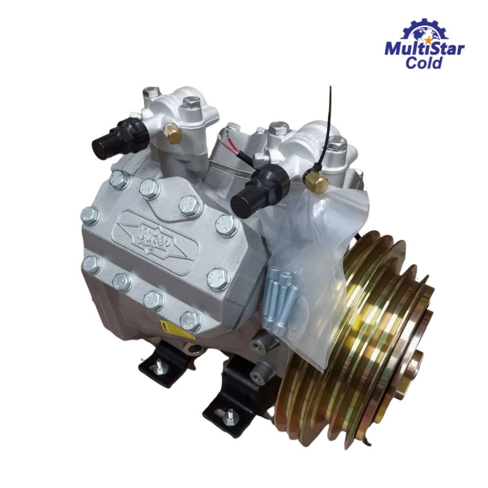 BITZER F600 Bus AC Compressor – 6-Cylinder Open Drive Multistar Parts