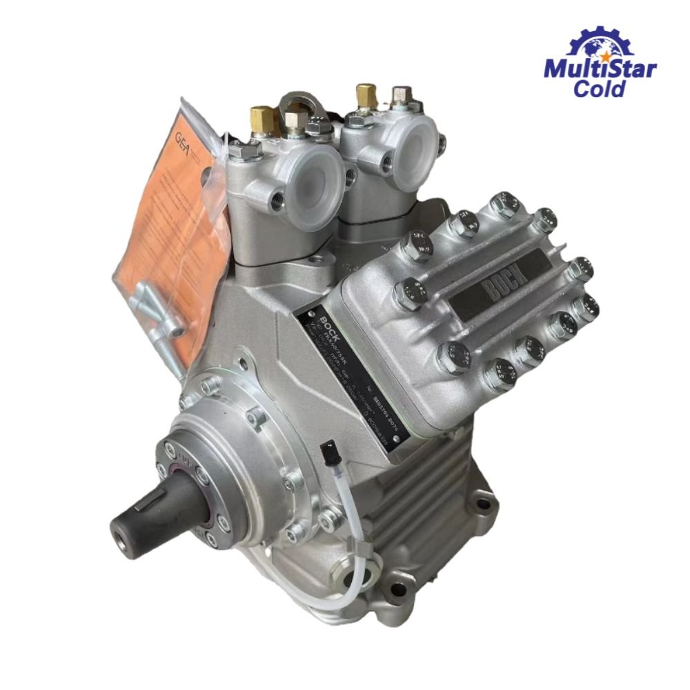 BOCK FK40 560K Bus AC Compressor – 4-Cylinder 554cc K-Design | Multistar Parts