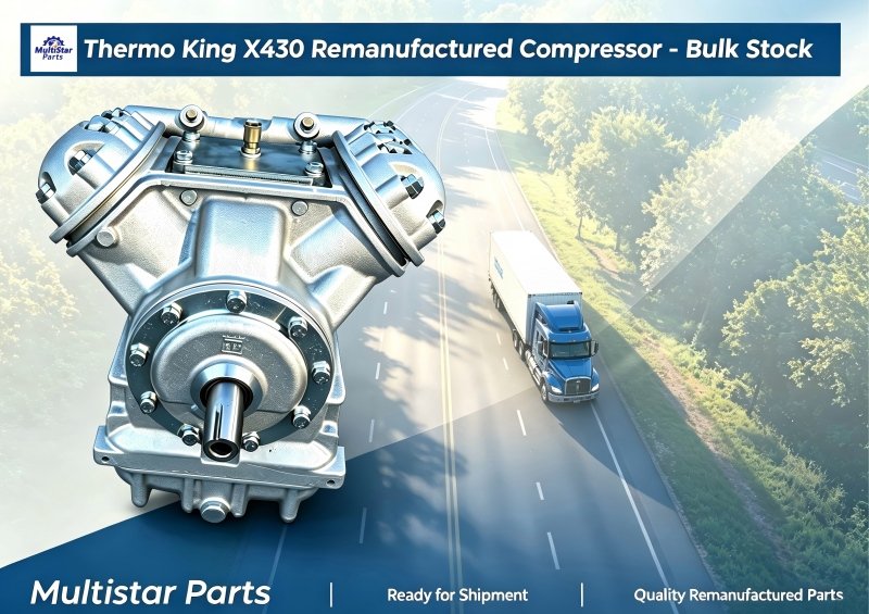 Thermo King X430 Remanufactured Compressor – Best for After-Sales Service