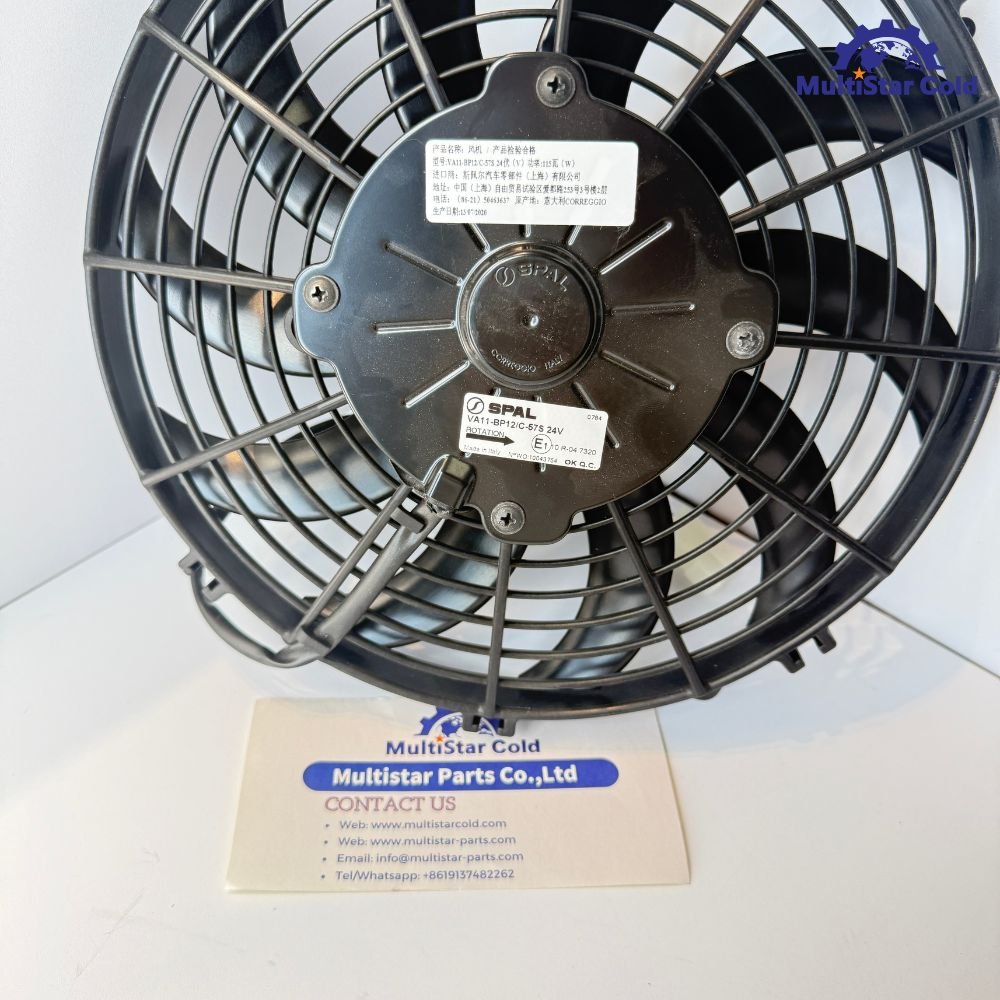 SPAL VA11-BP12C-57S 24V 10″ Pusher Fan – 826 CFM Cooling Fan