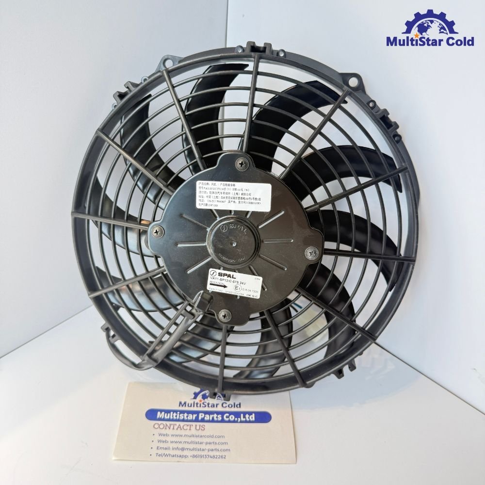 SPAL VA11-BP12C-57S 24V 10″ Pusher Fan – 826 CFM Cooling Fan